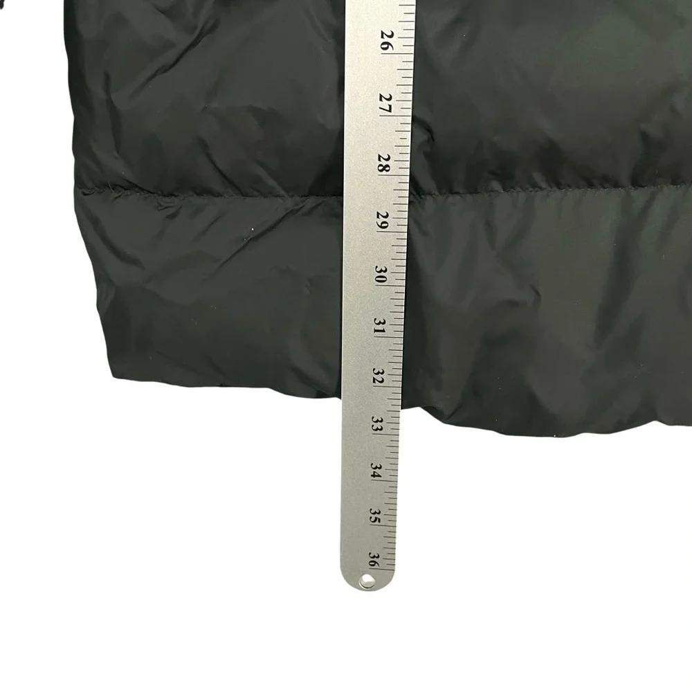 Zara Green Down Puffer Coat with Hood â Womenâs Medium - Picture 11 of 13